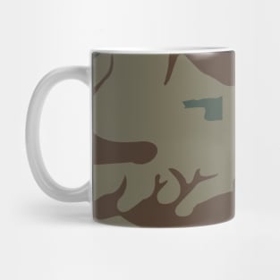 military pattern Mug